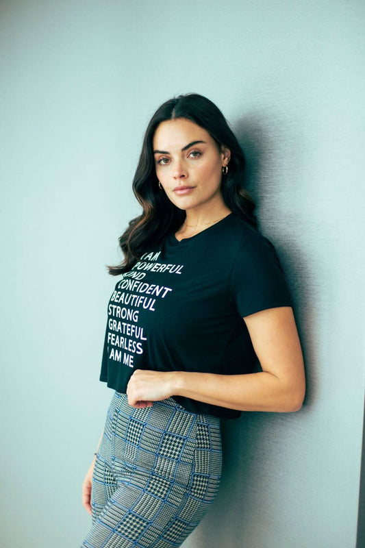 I am... Cropped Tee I am... Cropped Tee