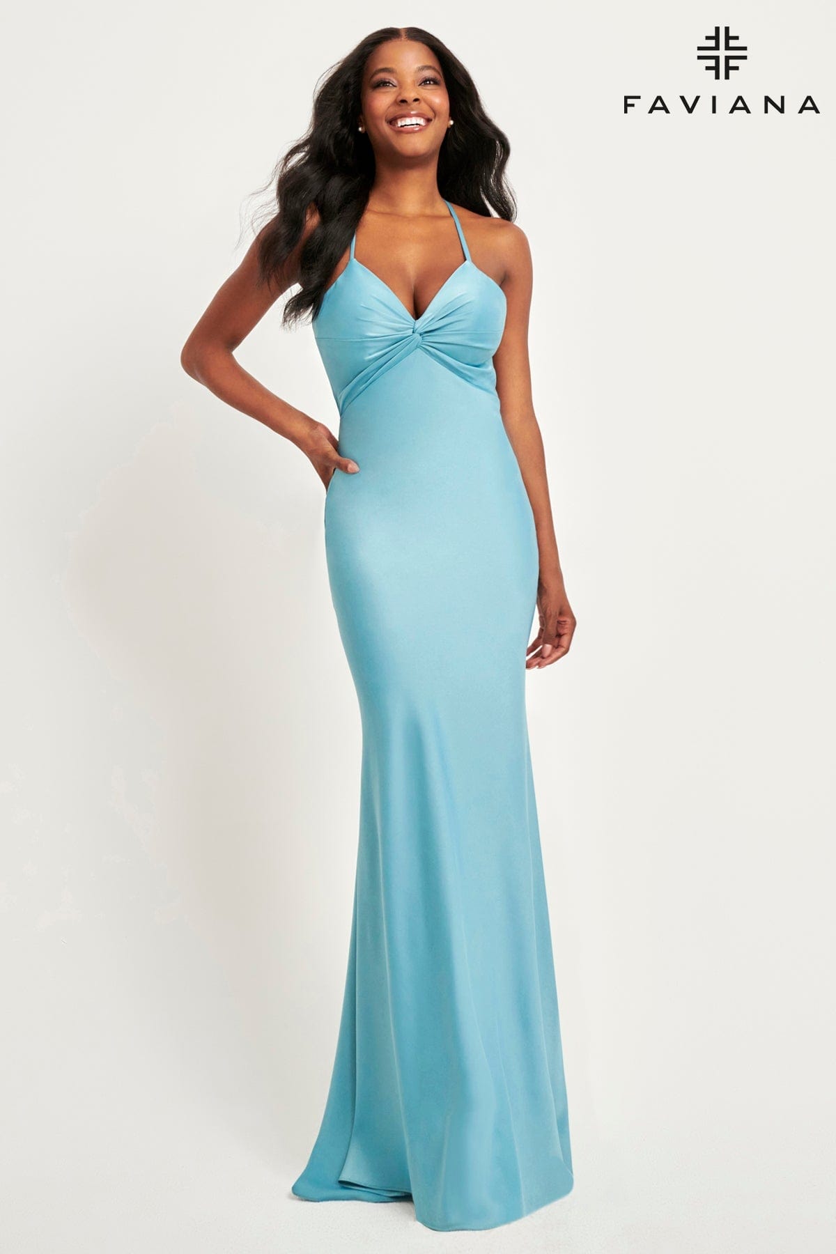 Pacific Blue Dress for Prom