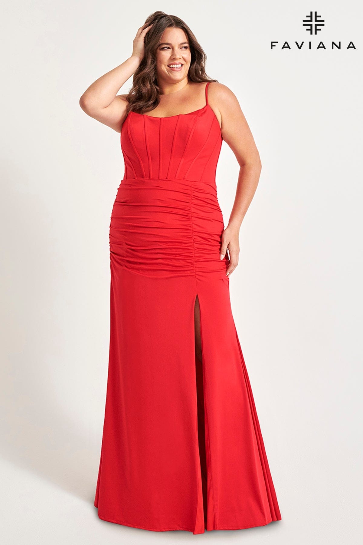 plus size corset top dress Vestido Maxi Daniella Lace Pleated - Crema Polyester. Plus size corset search :