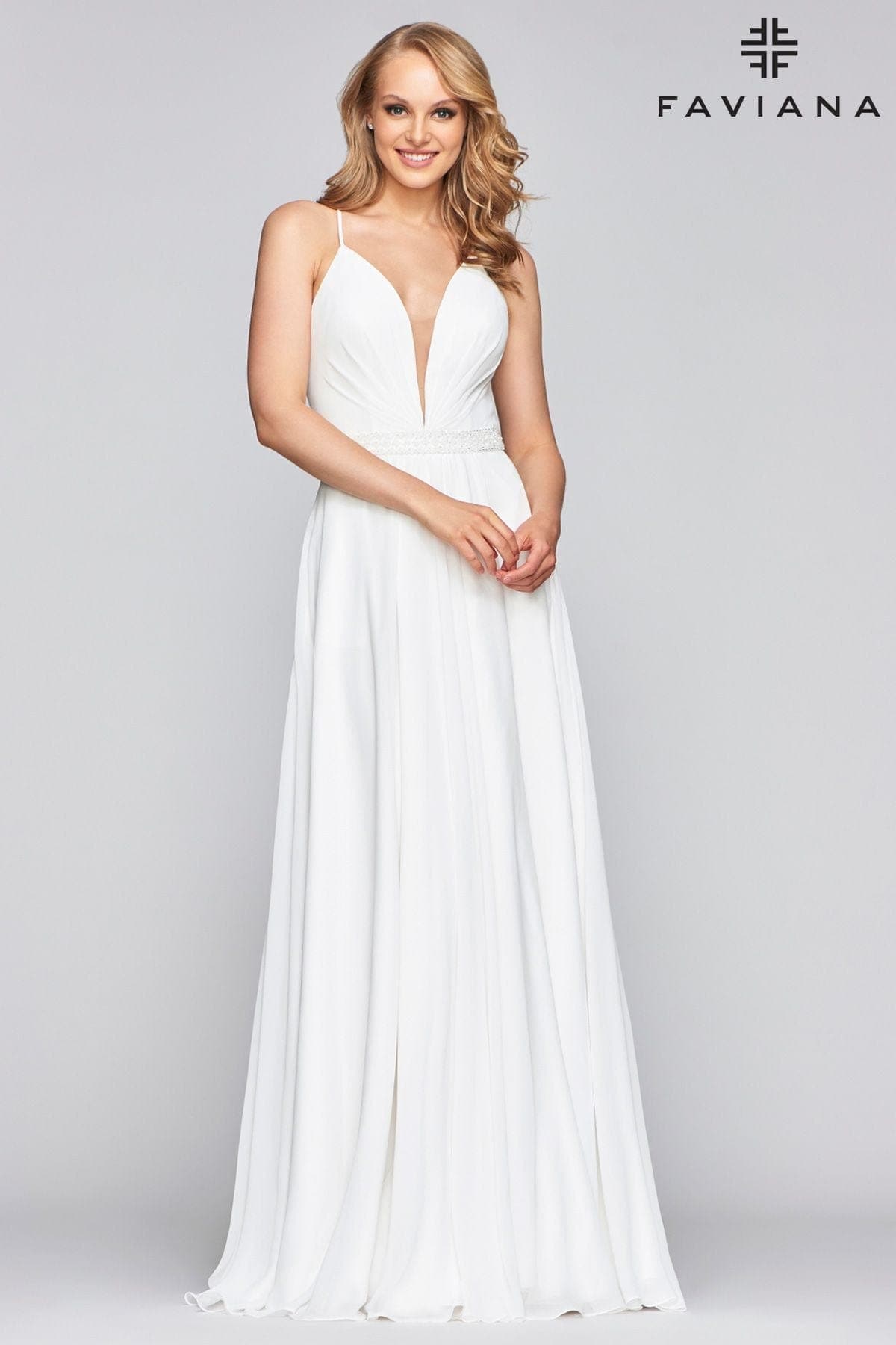 Chiffon Long Prom Dress With Pockets And Flowy Skirt Chiffon Long Prom Dress With Pockets And Flowy Skirt