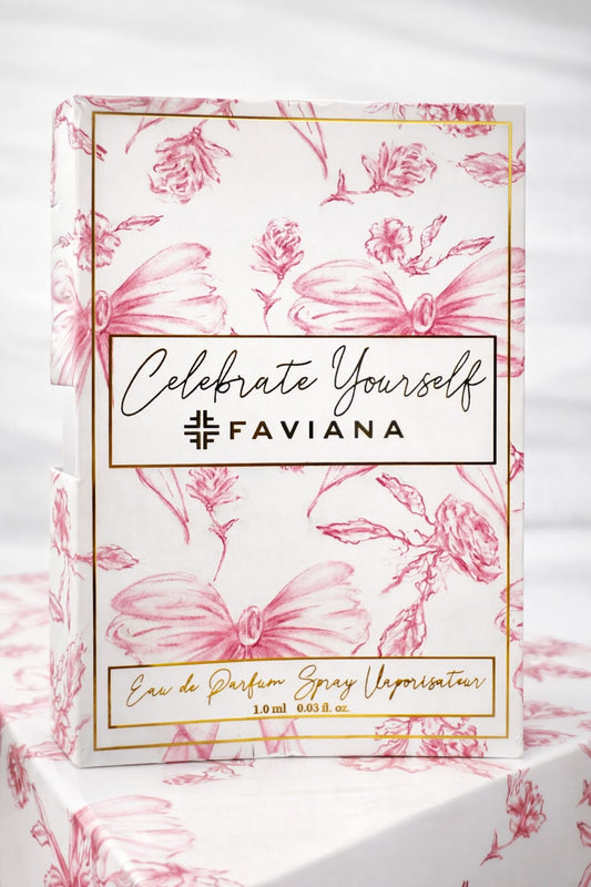 Celebrate Yourself Sample | Faviana Fragrance Celebrate Yourself Sample | Faviana Fragrance