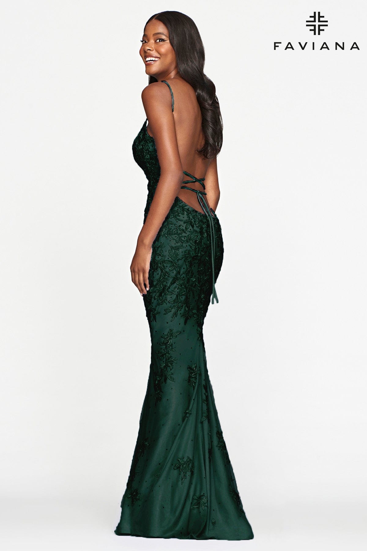 Shopping For Long Appliques Lace Backless Occasion Gowns Prom Dress Elegant  Emerald Green Formal Dresses Princess - Ricici.com