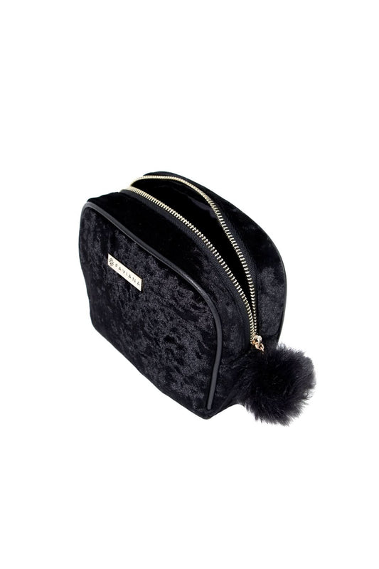Black Cosmetic Bag Black Cosmetic Bag